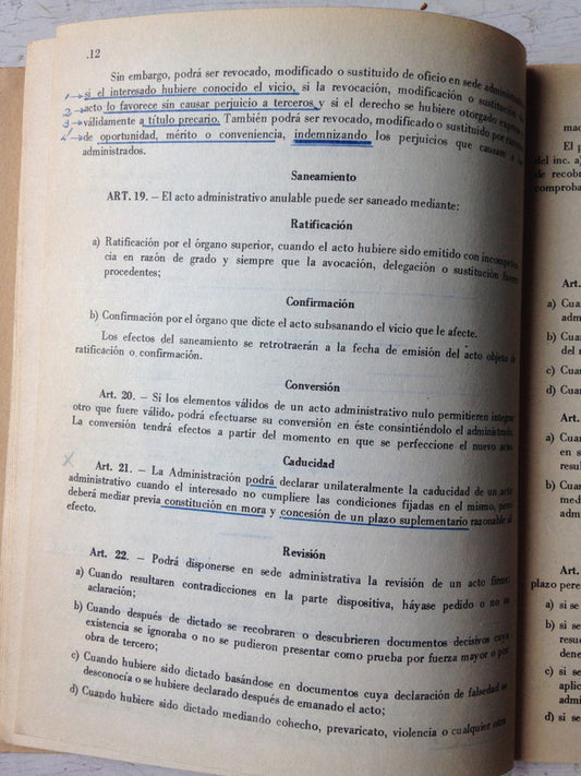 Libro usado en venta: Procedimiento administrativo nacional; realizamos envios a todo el mundo.3
