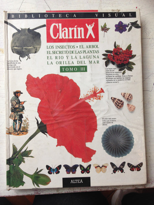 Libro usado en venta: Tomo 3: Los insectos - El arbol de Biblioteca visual Altea; editorial AGEA impreso en 1993 realizamos envios a todo el mundo.1