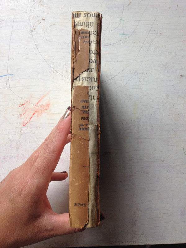 Libro usado en venta: Juvenilia - Facundo - Martin Fierro - El tempe Argentino de Miguel Cane y otros; editorial Orientacion Cultural impreso en 1958.3
