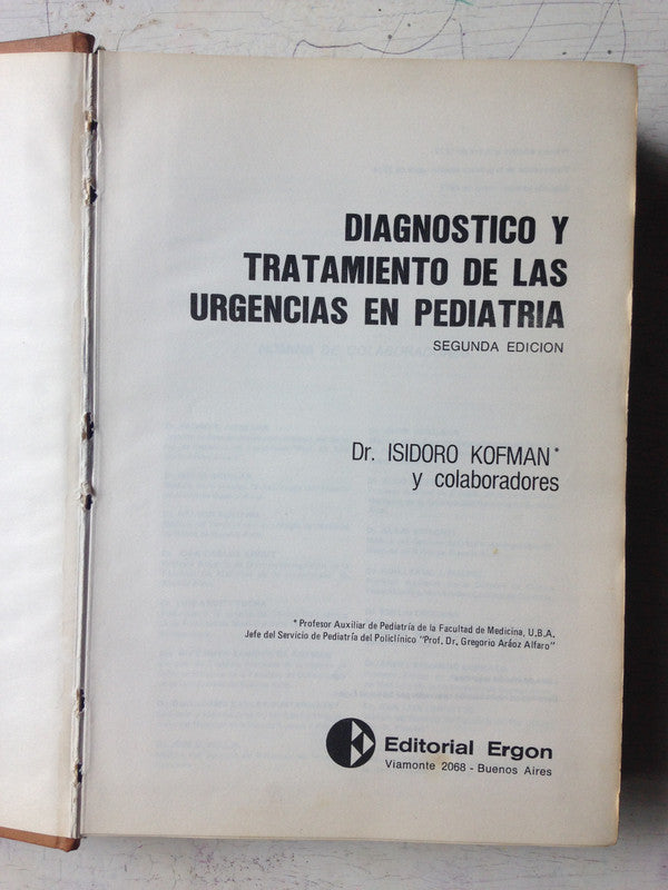 Libro usado en venta: Gastroenterologia; editorial El Ateneo impreso en 1981 realizamos envios a todo el mundo.2