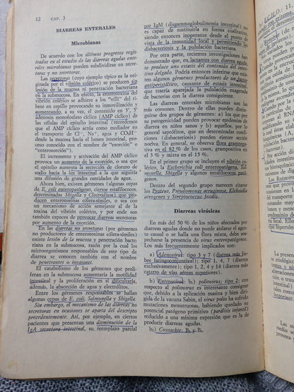 Libro usado en venta: Medio interno en pediatria de A. F. Gandolfi - F. Passarino; editorial Lopez Libreros impreso en 1980 envios a todo el mundo.3