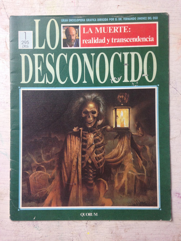 Libro usado en venta: Lo desconocido - La muerte: Realidad y transcendencia de Revista; editorial Quorum impreso en 1990 envios a todo el mundo.1
