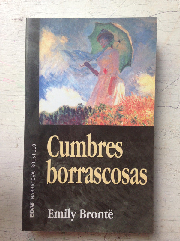 Libro usado en venta: Cumbres borrascosas de Emily Bronte; editorial Edaf impreso en 2001 realizamos envios a todo el mundo.1