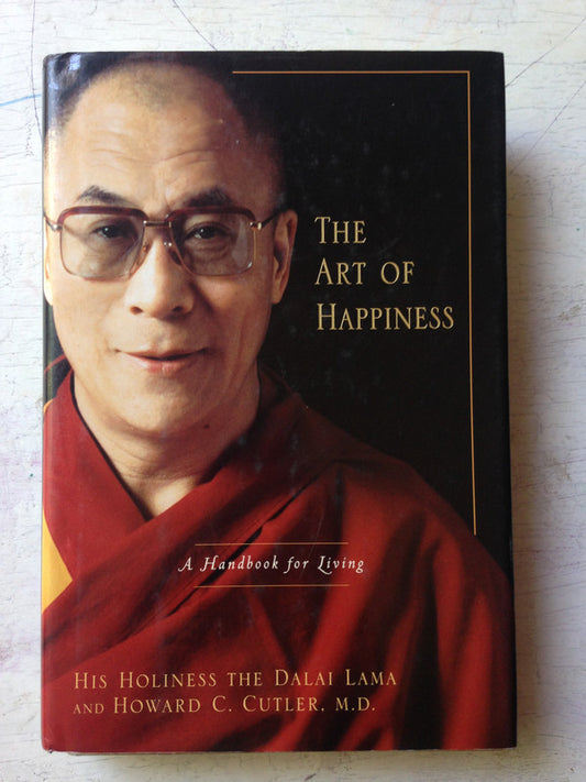 Libro usado en venta: The art of happines (tapa dura) de His Holiness The Dalai Lama and Howard C. Cutler; editorial Riverhead Books impreso en 1998.1