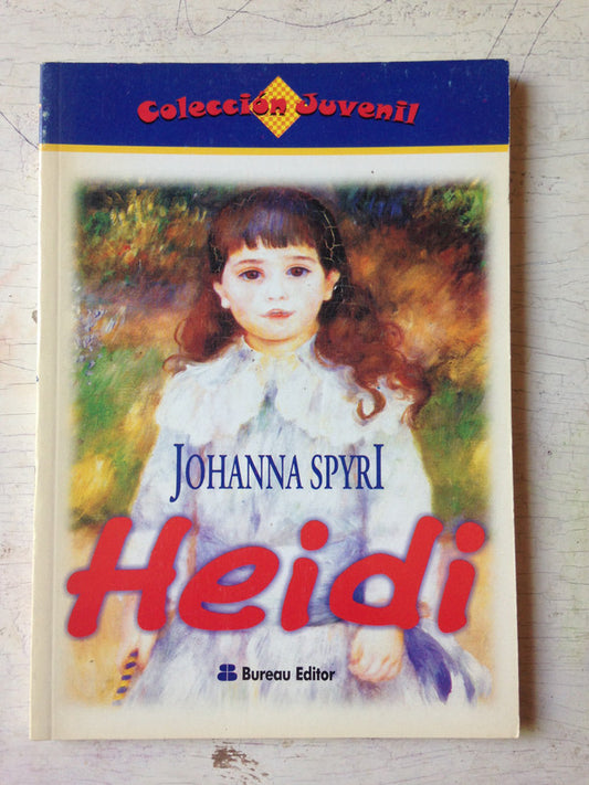 Libro usado en venta: Heidi de Johanna Spyri; editorial Bureau impreso en 2001 realizamos envios a todo el mundo.1