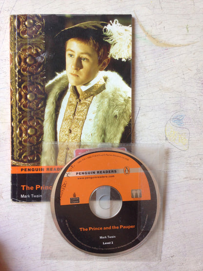 Libro usado en venta: The Prince and the pauper (Include CD) de Mark Twain; editorial Penguin Books impreso en 2008 realizamos envios a todo el mundo.1