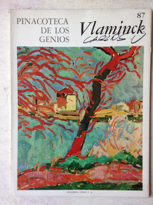 Libro usado en venta: Pinacoteca de los genios 87 de Maurice De Vlaminck; editorial Codex impreso en 1964 realizamos envios a todo el mundo.1