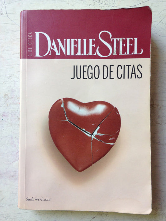Libro usado en venta: Juego de citas de Danielle Steel; editorial Sudamericana impreso en 2010 realizamos envios a todo el mundo.1