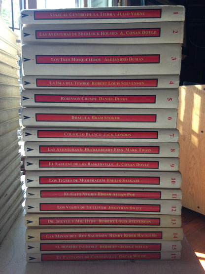 Libro usado en venta: Biblioteca de Aventura y Misterio (61 libros) de Colección; editorial Altaya impreso en 1994 realizamos envios a todo el mundo.2