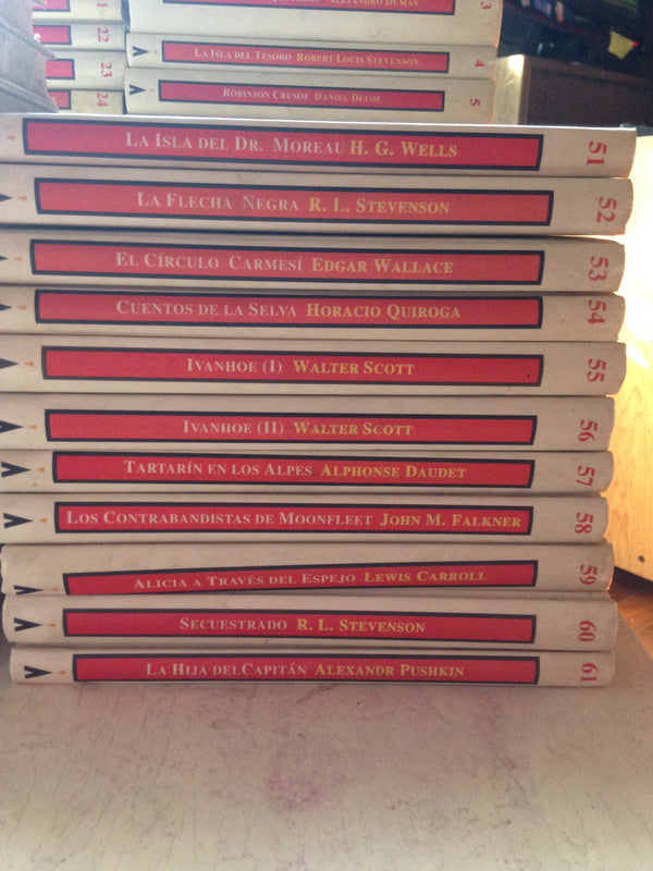 Libro usado en venta: Biblioteca de Aventura y Misterio (61 libros) de Colección; editorial Altaya impreso en 1994 realizamos envios a todo el mundo.5