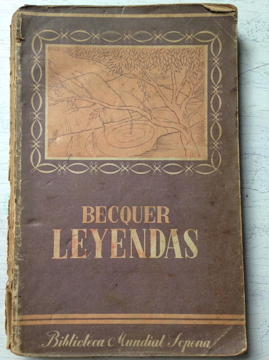 Libro usado en venta: Leyendas de Gustavo Adolfo Becquer; editorial Ramon Sopena impreso en 1958 realizamos envios a todo el mundo.1
