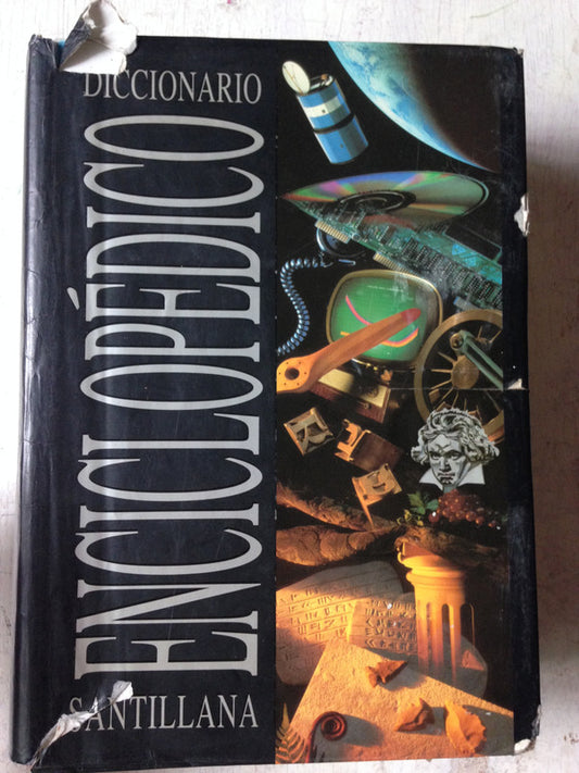 Libro usado en venta: Diccionario Enciclopedico; editorial Santillana impreso en 1997 realizamos envios a todo el mundo.1