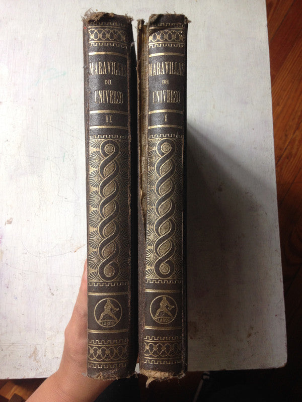 Libro usado en venta: Maravillas del universo (2 tomos); editorial Labor impreso en 1958 realizamos envios a todo el mundo.5
