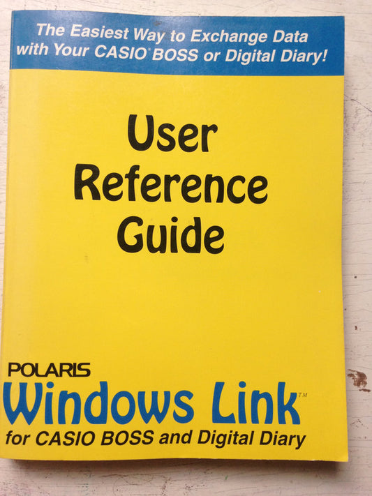 Libro usado en venta: User reference guide Version 1 de Polaris Windows Link; editorial Polaris Software impreso en 1996 envios a todo el mundo.1