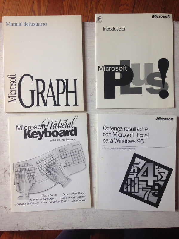 Libro usado en venta: Microsoft (4 volumenes); editorial Microsoft realizamos envios a todo el mundo.1