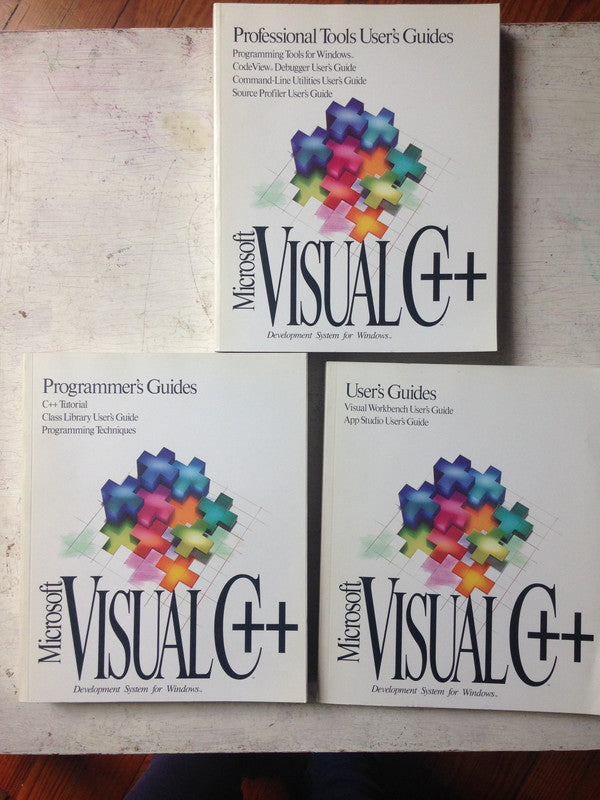 Libro usado en venta: Microsoft Visual C++ Version 1.0 (3 Volumenes); editorial Microsoft impreso en 1993 realizamos envios a todo el mundo.1