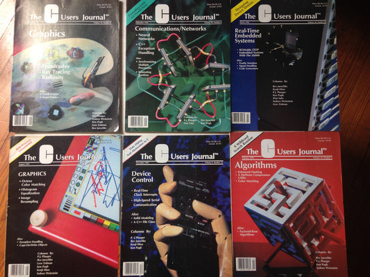 Libro usado en venta: The C User Journal (6 Vol.) de Revista; editorial Mark Williams Company realizamos envios a todo el mundo.1