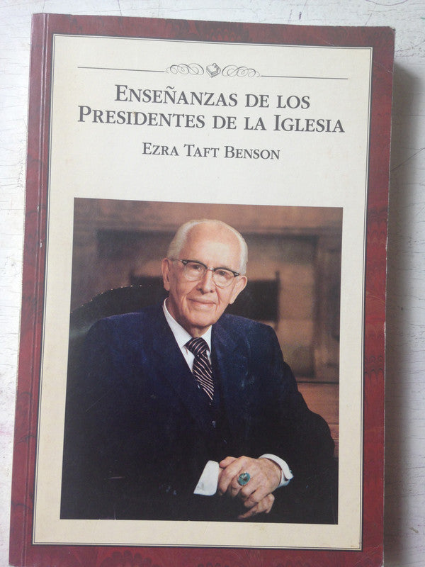 Libro usado en venta: Ense?anzas de los presidentes de la Iglesia de Ezra Taft Benson; editorial La Iglesia de Jesucristo impreso en 2014.1