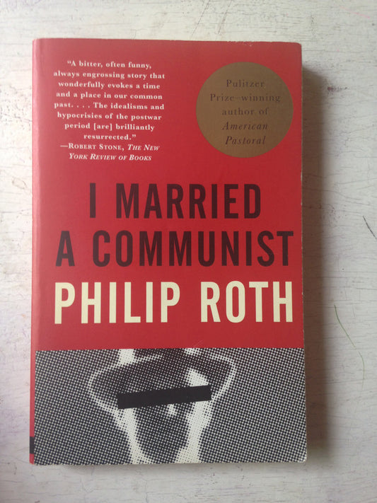 Libro usado en venta: I married a communist de Philip Roth; editorial Vintage impreso en 1998 realizamos envios a todo el mundo.1