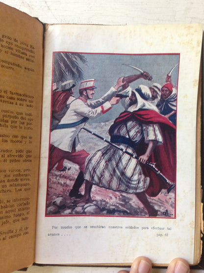Libro usado en venta: Espa?a en Marruecos de Antonio Farea; editorial Vivente Matera realizamos envios a todo el mundo.2
