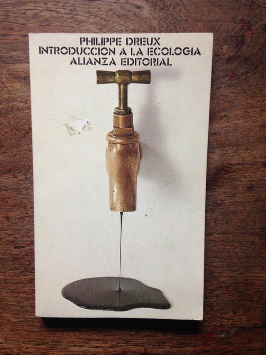Libro usado en venta: Introduccion a la ecologia de Philippe Dreux; editorial Alianza impreso en 1981 realizamos envios a todo el mundo.1