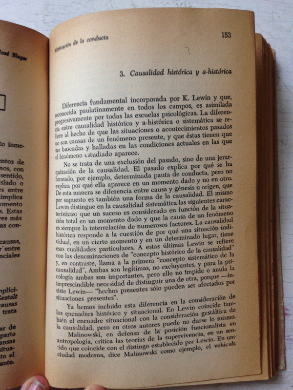 Libro usado en venta: Psicologia de la conducta de Jose Bleger; editorial Centro Editor de America Latina impreso en 1971 envios a todo el mundo.3