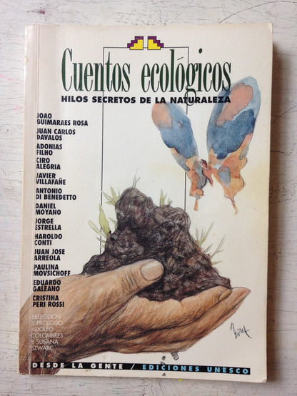 Libro usado en venta: Cuentos ecologicos - Hilos secretos de la naturaleza; impreso en 1996 realizamos envios a todo el mundo.1