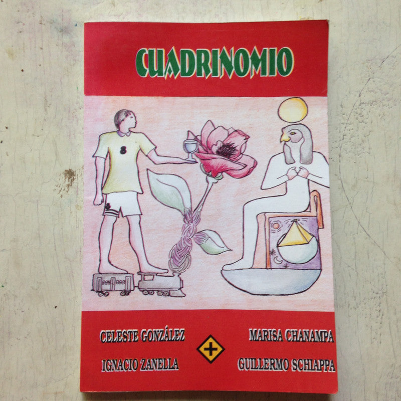 Libro usado en venta: Cuadrinomio; editorial Guillermo Schiappa impreso en 1999 realizamos envios a todo el mundo.1