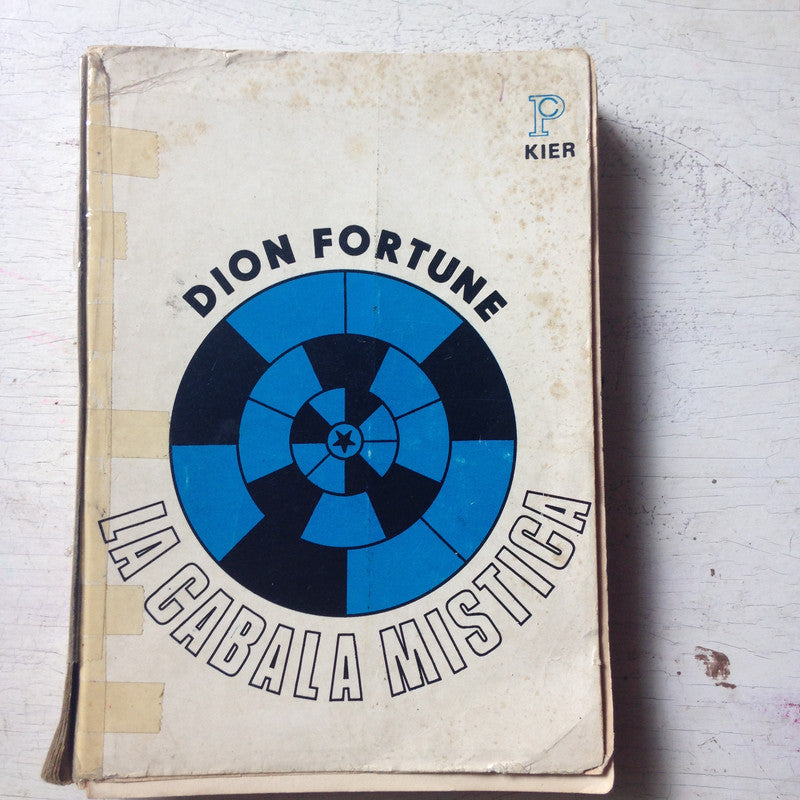 Libro usado en venta: La cabala mistica de Dion Fortune; editorial Kier impreso en 1973 realizamos envios a todo el mundo.1