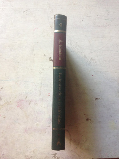 Libro usado en venta: La teoria de la relatividad de Albert Einstein y otros; editorial Altaya impreso en 1993 realizamos envios a todo el mundo.3