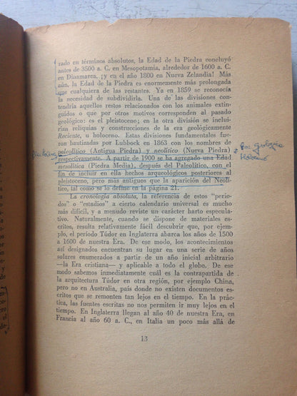 Libro usado en venta: Progreso y arqueologia de Gordon V. Childe; editorial Dedalo impreso en 1960 realizamos envios a todo el mundo.3