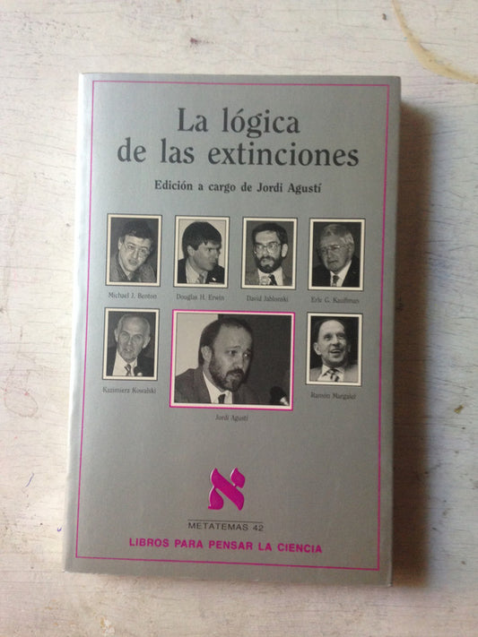 Libro usado en venta: La logica de las extinciones; editorial Tusquets impreso en 1996 realizamos envios a todo el mundo.1