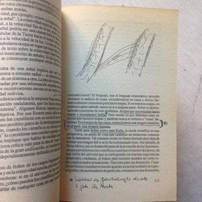 Libro usado en venta: A traves del maravilloso espejo del universo de John Briggs - David Peat; editorial Gedisa impreso en 1996.3