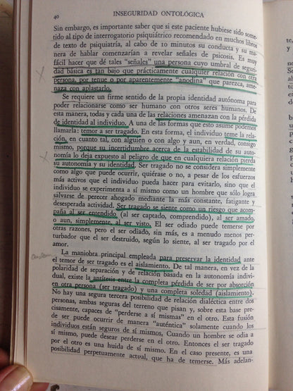 Libro usado en venta: De la tragedia al pensamiento de Sara Hodara - Carlos Isod; editorial Kargieman impreso en 1994 envios a todo el mundo.2