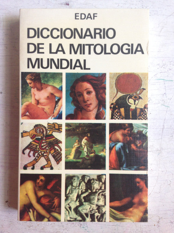 Libro usado en venta: Diccionario de la mitologia mundial; editorial Edaf impreso en 1994 realizamos envios a todo el mundo.1