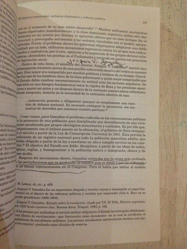 Libro usado en venta: El estado y los actores sociales en la historia argentina; editorial Biblos impreso en 2005 realizamos envios a todo el mundo.4