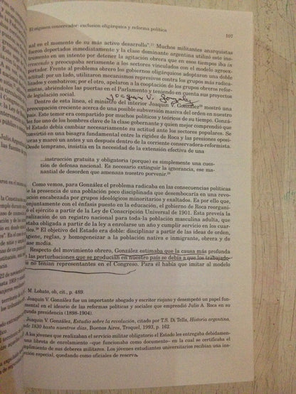 Libro usado en venta: El estado y los actores sociales en la historia argentina; editorial Biblos impreso en 2005 realizamos envios a todo el mundo.4