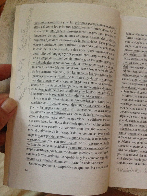 Libro usado en venta: Seis estudios de psicologia de Jean Piaget; editorial Labor impreso en 1995 realizamos envios a todo el mundo.2