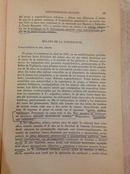 Libro usado en venta: El grupo psicologico de L. Grinberg - M. Langer - E. Rodrigue; editorial Nova impreso en 1959 realizamos envios a todo el mundo.3