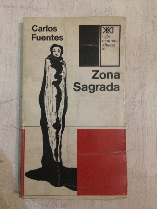 Libro usado en venta: Zona sagrada de Carlos Fuentes; editorial Siglo XXI impreso en 1970 realizamos envios a todo el mundo.1
