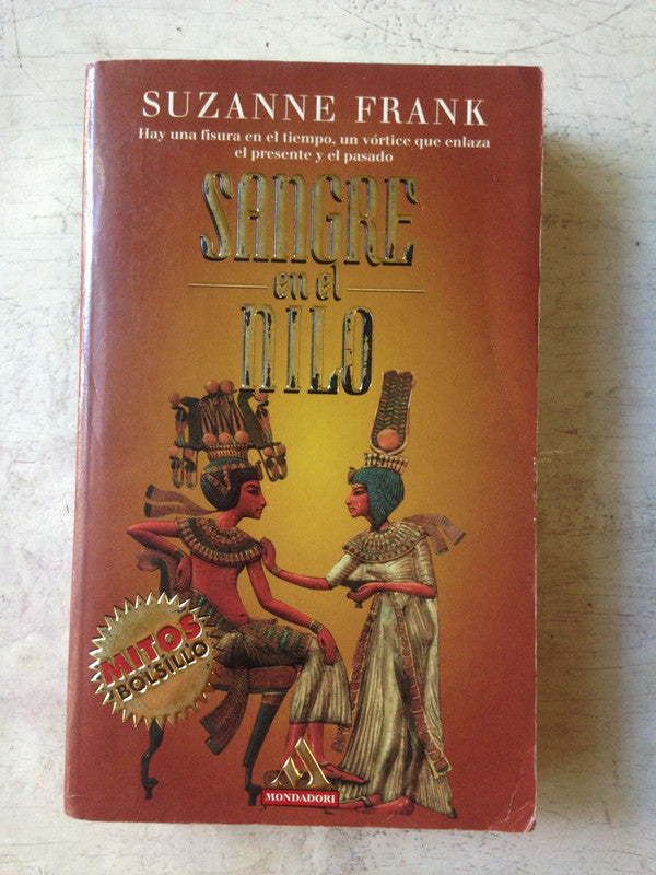 Libro usado en venta: Sangre en el Nilo de Suzanne Frank; editorial Grijalbo impreso en 2000 realizamos envios a todo el mundo.1