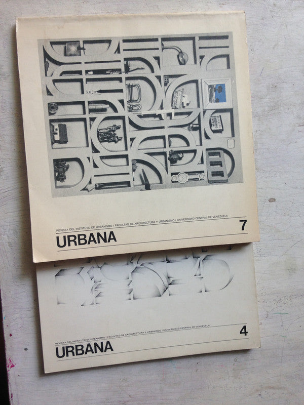 Libro usado en venta: Urbana (N? 4 y N? 7) de Revista del Instituto de Urbanismo; editorial Universidad Central de Venezuela impreso en 1987.1