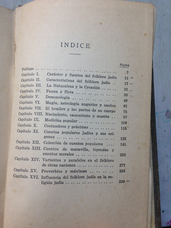 Libro usado en venta: El folklore de los judios de Angelo S. Rappoport; editorial Israel impreso en 1941 realizamos envios a todo el mundo.3