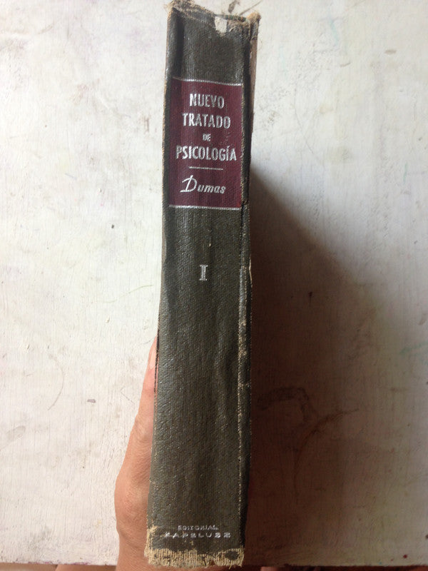Libro usado en venta: Nuevo tratado de psicologia (Tomo 1) de Georges Dumas; editorial Kapelusz impreso en 1955 realizamos envios a todo el mundo.2