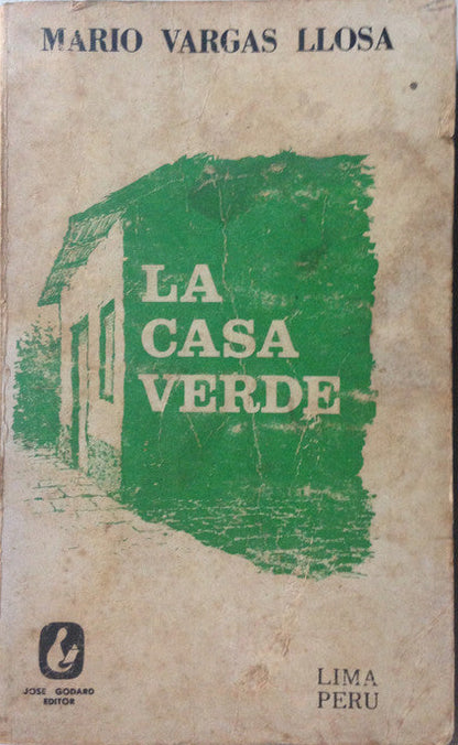 Libro usado en venta: La casa verde de Mario Vargas Llosa; editorial Jose Godard realizamos envios a todo el mundo.1