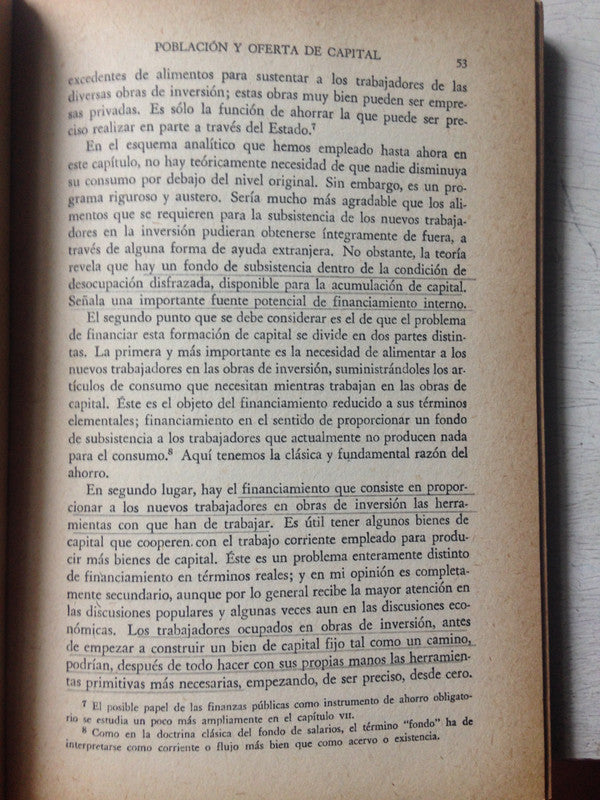 Libro usado en venta: Problemas de formacion de capital de Ragnar Nurkse; editorial Fondo de Cultura Economica impreso en 1966 envios a todo el mundo.2
