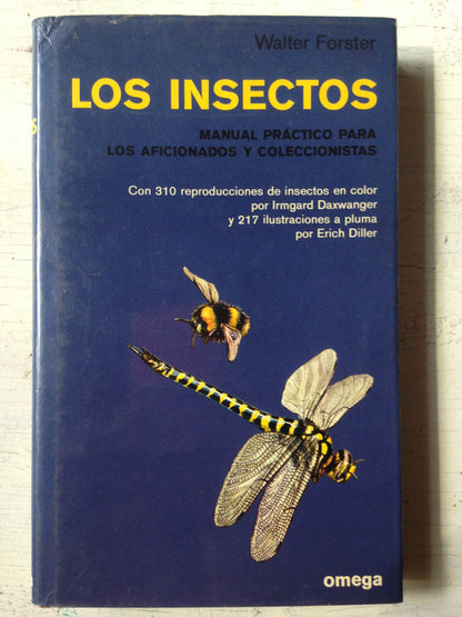 Libro usado en venta: Los insectos de Walter Forster; editorial Omega impreso en 1977 realizamos envios a todo el mundo.1