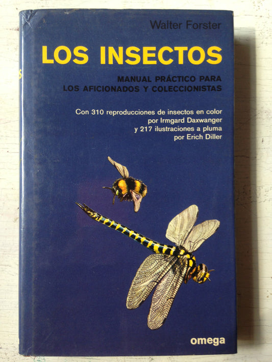 Libro usado en venta: Los insectos de Walter Forster; editorial Omega impreso en 1977 realizamos envios a todo el mundo.1