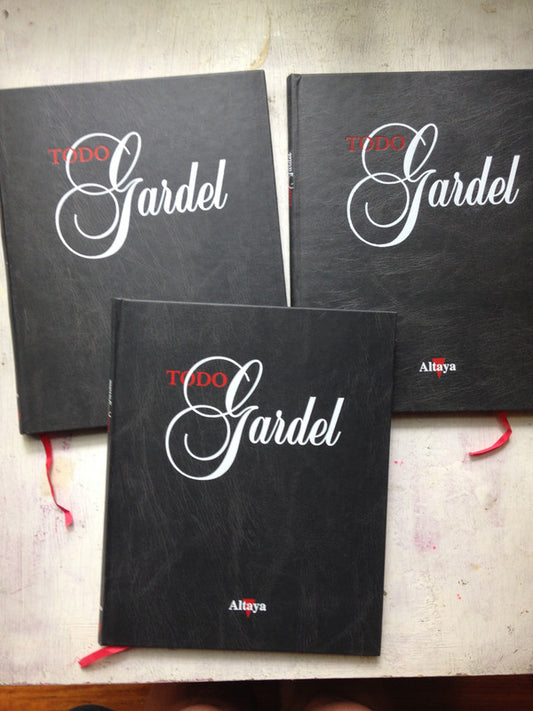 Libro usado en venta: Todo Gardel (3 Tomos); editorial Altaya impreso en 2001 realizamos envios a todo el mundo.1