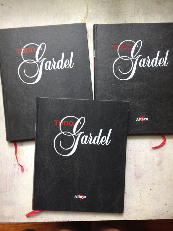 Libro usado en venta: Todo Gardel (3 Tomos); editorial Altaya impreso en 2001 realizamos envios a todo el mundo.1